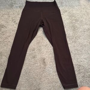 lululemon aligns Brown Leggings
